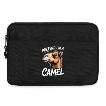 Kamele Sprüche Kamele Lustiges Kamele Geschenk - Laptoptasche 13" - Schwarz - Vorne