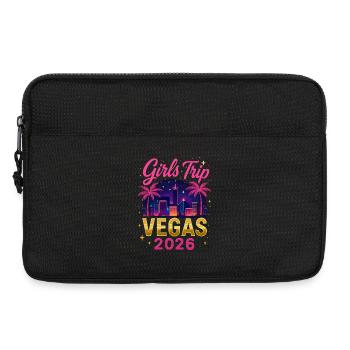 Voyage des filles Vegas 2026 - Sacoche pour ordinateur portable 13 pouces - noir - Devant
