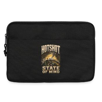 Feuerwehr Feuerwehrgruppen Hotshot State Of Mind - Laptoptasche 13" - Schwarz - Vorne