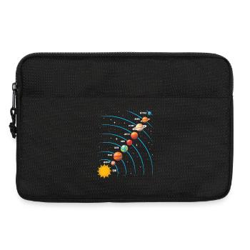 Solar System Space Science Astronomy Kids - Laptop bag 13" - black - Front