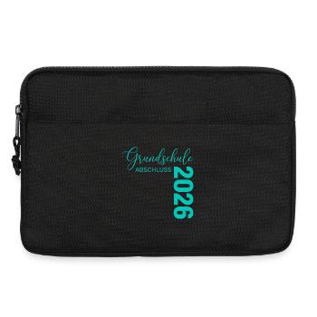 Grundschule Abschluss 2023 Jubiläum - Laptoptasche 13" - Schwarz - Vorne
