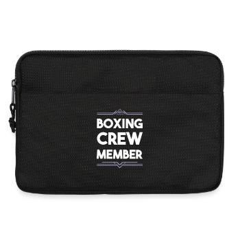 Boxing Crew - Laptop bag 13" - black - Front