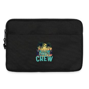 Bali Party Crew - Laptop bag 13" - black - Front