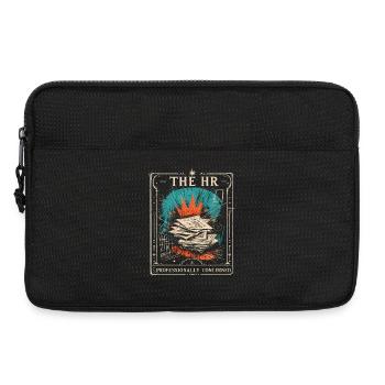 Retro Human Resources Quote Office Art Design - Laptop bag 13" - black - Front