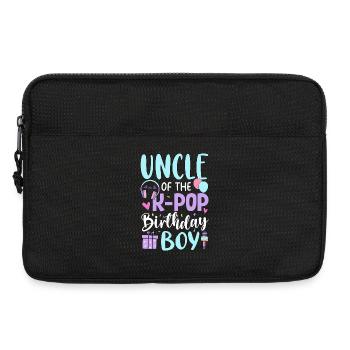 Uncle of The K-Pop Birthday Boy - Laptop bag 13" - black - Front