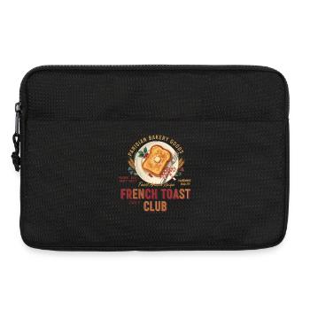 Petit-déjeuner Pain perdu du Club Petit-déjeuner Brunch - Sacoche pour ordinateur portable 13 pouces - noir - Devant
