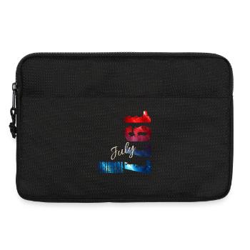 49th Birthday Gift Original July 1977 - Laptop bag 13" - black - Front