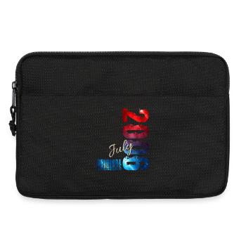 Cadeau du 21e anniversaire Original juillet 2006 - Sacoche pour ordinateur portable 13 pouces - noir - Devant