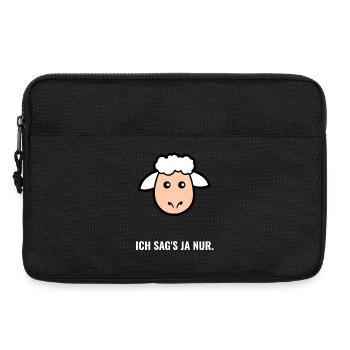 Ich Sag's Ja Nur. - Laptoptasche 13" - Schwarz - Vorne
