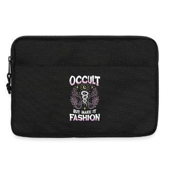 Occult But Make It Fashion Okkult Esoterik Hexe - Laptoptasche 13" - Schwarz - Vorne
