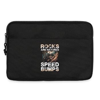 Les rochers sont les bosses naturelles en tout-terrain - Sacoche pour ordinateur portable 13 pouces - noir - Devant