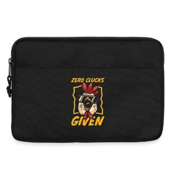 Farmer Rooster Flock Poultry Chicken - Laptop bag 13" - black - Front