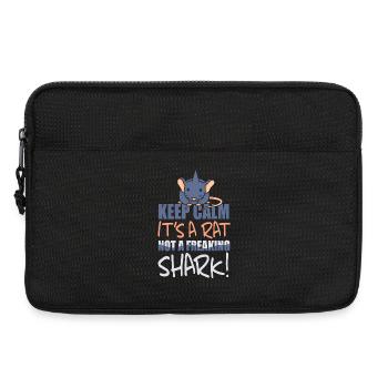 Rat, rat de maison, propriétaire de rats, amoureux des rats - Sacoche pour ordinateur portable 13 pouces - noir - Devant