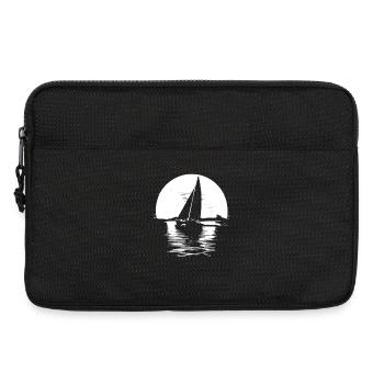 Sailing ship - Laptop bag 13" - black - Front