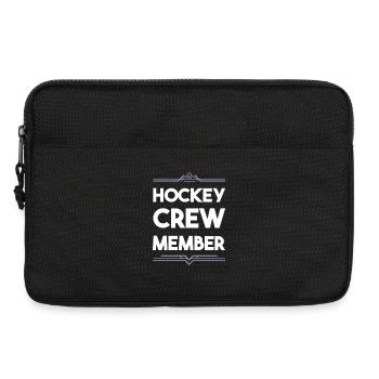 Hockey Crew - Laptoptasche 13" - Schwarz - Vorne