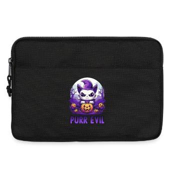 Kawaii Neko Anime Manga Halloween Cats Community - Laptop bag 13" - black - Front
