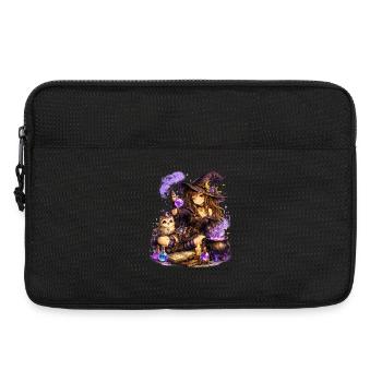 Magisches Mädchen – Zaubertrank voller Fantasie - Laptoptasche 13" - Schwarz - Vorne