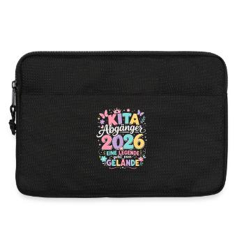  Kita Abgänger 2026 Eine Legende geht vom Gelände - Laptoptasche 13" - Schwarz - Vorne