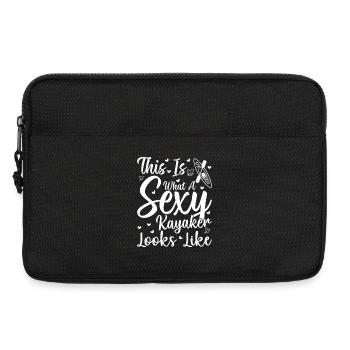 This is what a sexy Kayaker looks like - Kayaking - Laptop bag 13" - black - Front