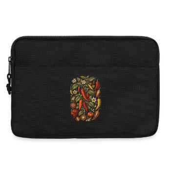 Chili Grower Chilis Anbauen - Laptoptasche 13" - Schwarz - Vorne