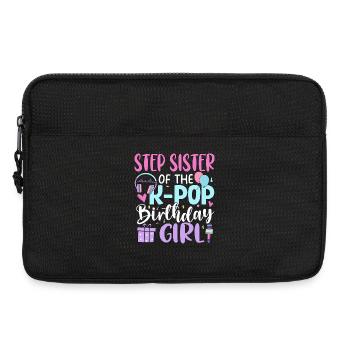 Step Sister of The K-Pop Birthday Girl - Laptoptasche 13" - Schwarz - Vorne