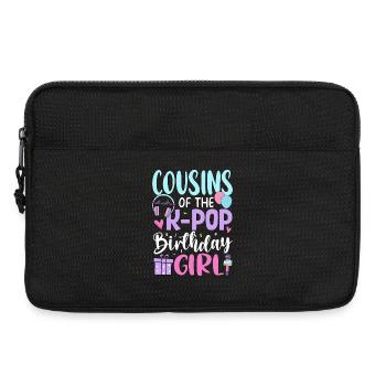 Cousins of The K-Pop Birthday Girl - Laptop bag 13" - black - Front