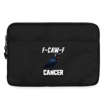 F-Caw-F Corbeau Corbeau Survivant du Cancer FCAWF - Sacoche pour ordinateur portable 13 pouces - noir - Devant