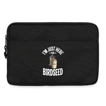 Vogelbeobachter Vögel füttern Birder Geschenk - Laptoptasche 13" - Schwarz - Vorne