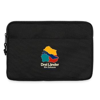 Bodensee Map Drei Länder Ein Zuhause - Laptop bag 13" - black - Front