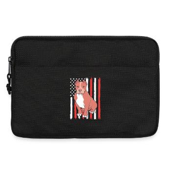 Cadeau American Bully Pet Dog Dog - Sacoche pour ordinateur portable 13 pouces - noir - Devant