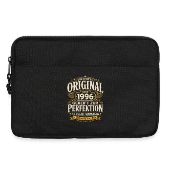 30. Geburtstag Geschenk Mann Original Vintage 1996 - Laptoptasche 13" - Schwarz - Vorne