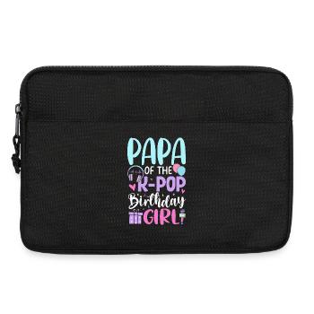 Papa of The K-Pop Birthday Girl - Laptoptasche 13" - Schwarz - Vorne