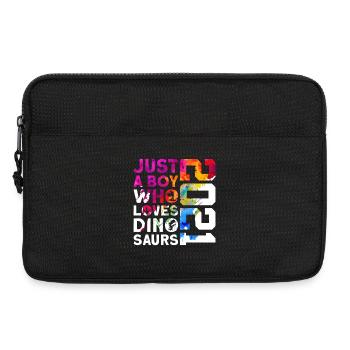 DINO 2021 DINOSAURIER 5. GEBURTSTAG - Laptoptasche 13" - Schwarz - Vorne