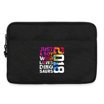 DINO 2018 DINOSAUR 8E ANNIVERSAIRE - Sacoche pour ordinateur portable 13 pouces - noir - Devant