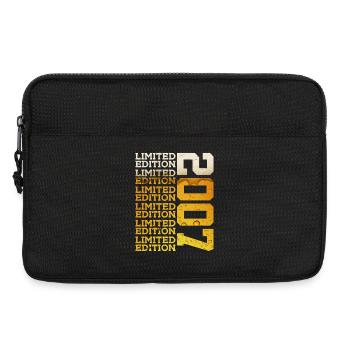 LIMITED EDITION 2007 BIER 19. GEBURTSTAG - Laptoptasche 13" - Schwarz - Vorne