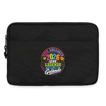 Kita Abgänger 2026 Legendenjahrgang - Laptoptasche 13" - Schwarz - Vorne