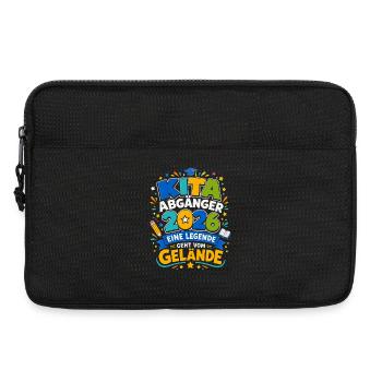  Kita Abgänger 2026 Eine Legende geht vom Gelände - Laptoptasche 13" - Schwarz - Vorne