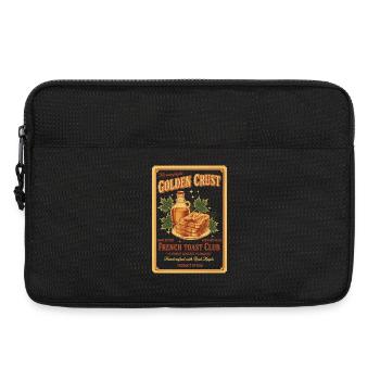 Breakfast Funny Brunch Coffee French - Laptop bag 13" - black - Front
