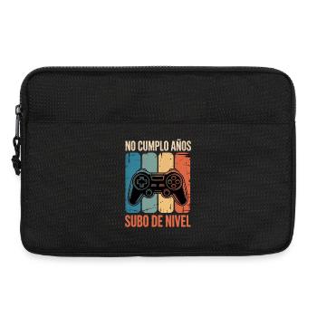 No Cumplo Años: Subo de Nivel Retro - Laptoptasche 13" - Schwarz - Vorne