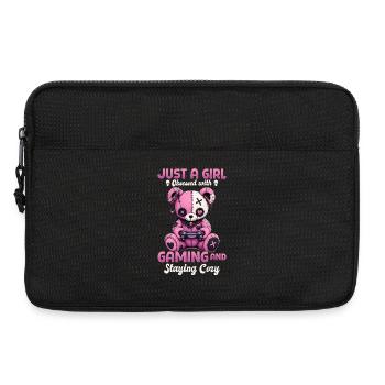 Pastel Goth Soft Goth Gaming Gamer - Laptop bag 13" - black - Front