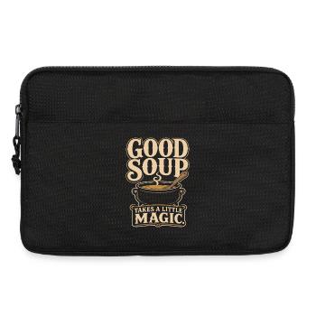 Kitchen Witch Soup Witch Cozy Witch Gift - Laptop bag 13" - black - Front