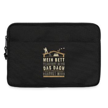 Schornsteinfeger – Mein Bett vermisst mich. Das Da - Laptoptasche 13" - Schwarz - Vorne