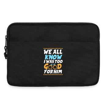 Divorce - Laptop bag 13" - black - Front