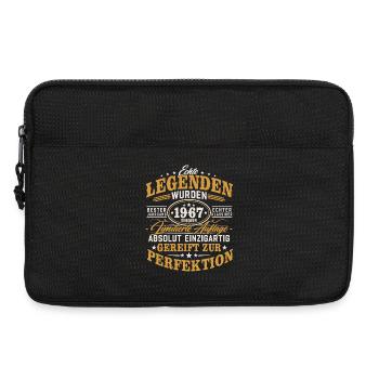 1967 Jahrgang geboren Legenden Vintage Geburtstag - Laptoptasche 13" - Schwarz - Vorne
