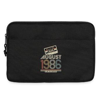 Kassette | Best of August 1986 | Limited Edition - Laptoptasche 13" - Schwarz - Vorne