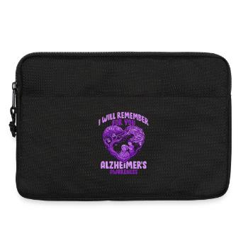 I remember for you – Alzheimer's education - Laptop bag 13" - black - Front