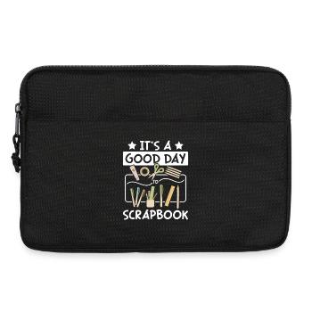 Good day for scrapbooking - Laptop bag 13" - black - Front