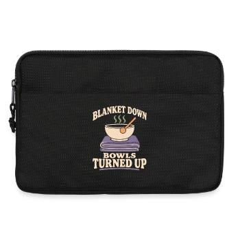 Cadeau du bol chantant Klangbad Klangheilung - Sacoche pour ordinateur portable 13 pouces - noir - Devant
