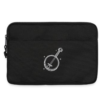Banjo de dessins animés - Sacoche pour ordinateur portable 13 pouces - noir - Devant