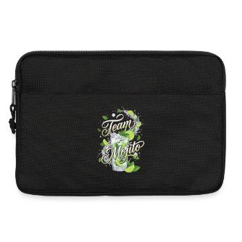 Barman de cocktails Mojito pour enterrement de vie de garçon - Sacoche pour ordinateur portable 13 pouces - noir - Devant